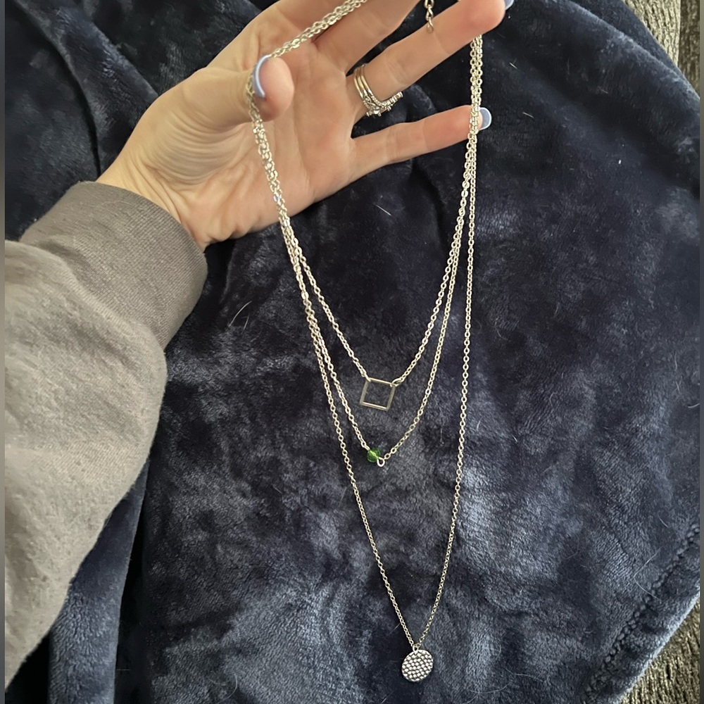 Unique Multi-Strand Necklace - Picture 2 of 3
